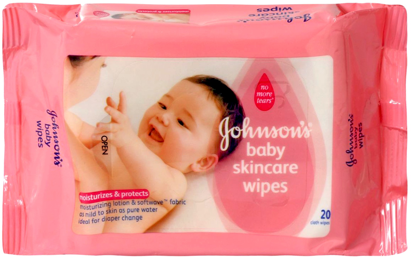 JOHNSONS BABY WIPES